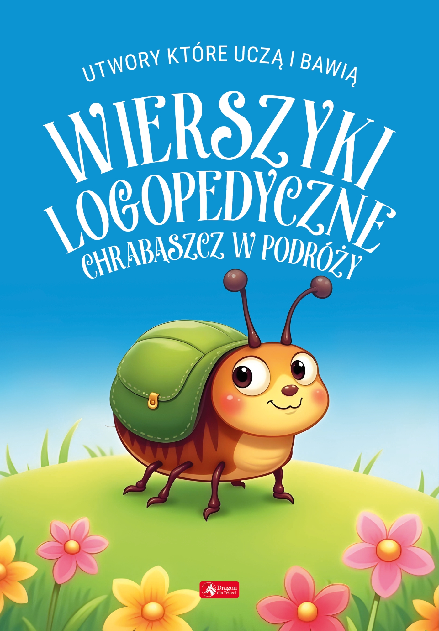 Wierszyki logopedyczne Chrabąszcz w podróży - okładka książki DRAGON