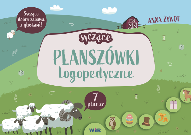 Syczące planszówki logopedyczne – 7 gier WIR