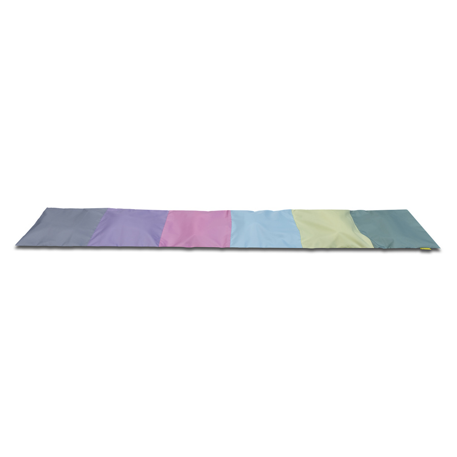 Chodnik sensoryczny Akson 35 x 210 cm w pastelowych kolorach, widok całości