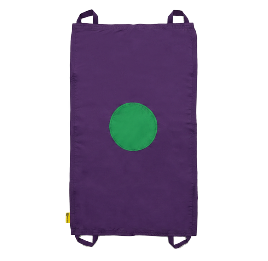 Mini chusta animacyjna 100 x 60 cm Akson — widok całej chusty