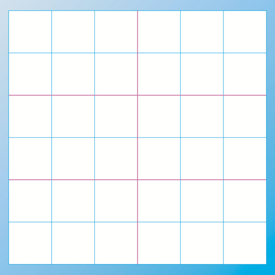 Mata SUDOKU Akson — detal grafiki i pola sudoku, widoczny materiał frontlit laminowany