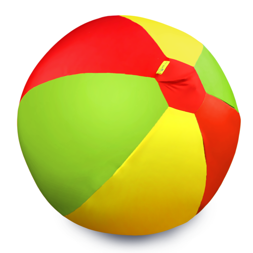 Magiczna piłka balonowa XXL Akson w pokrowcu — wzór Reggae