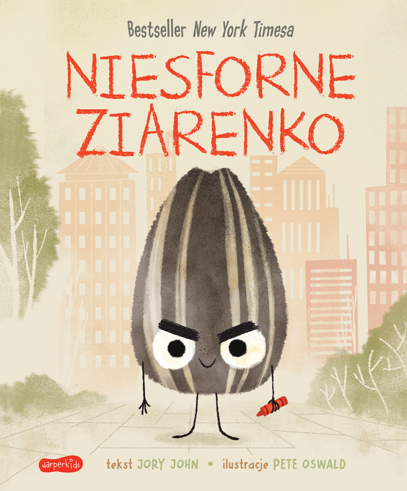 Okładka książki Niesforne Ziarenko. Smaczna Banda i emocje HARPERKIDS