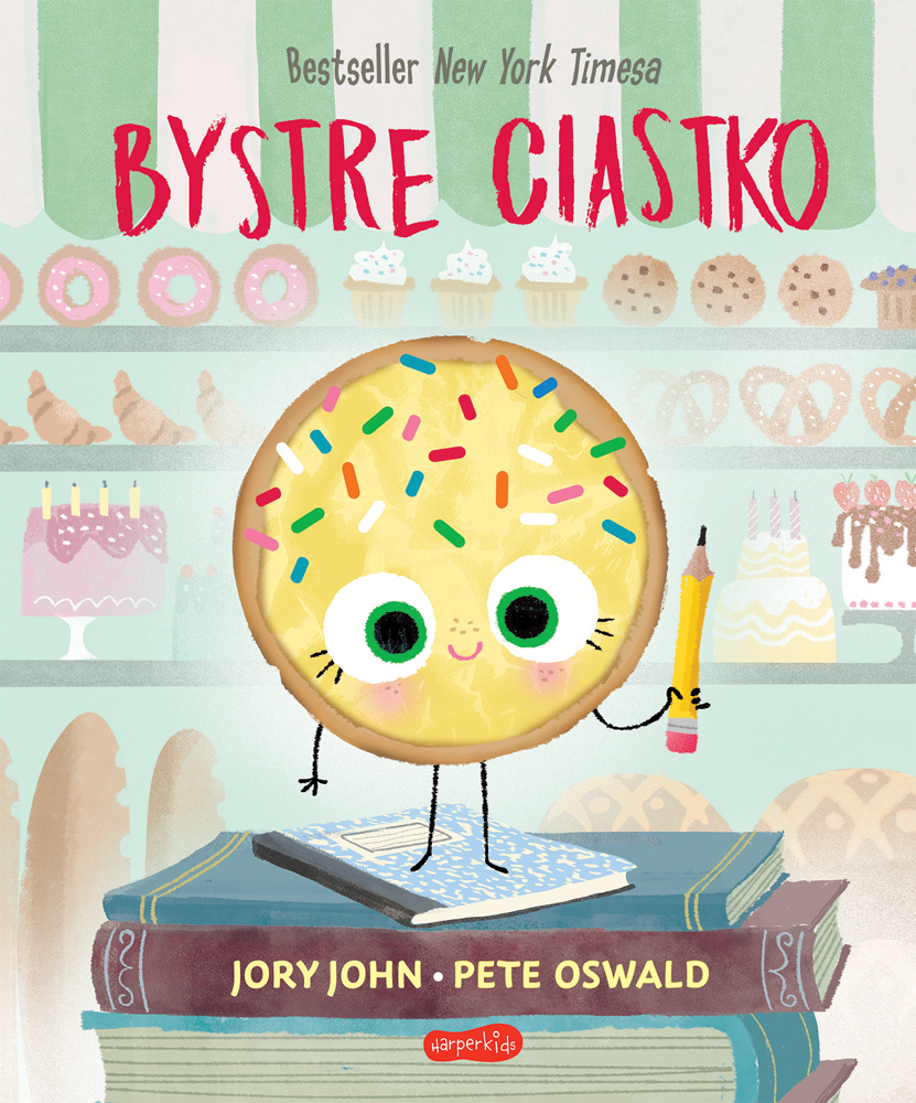 Okładka książki Bystre Ciastko Smaczna Banda i emocje HARPERKIDS