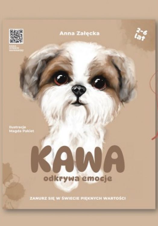 Kawa odkrywa emocje książka dla dzieci 2–6 lat Neverending Store