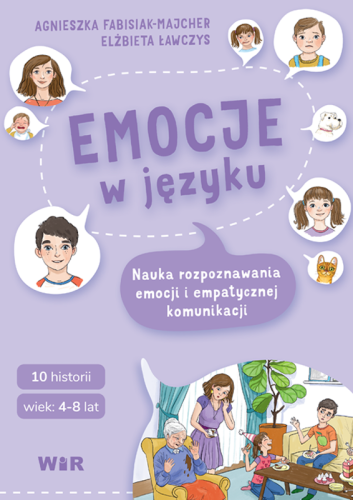 Zestaw edukacyjny Emocje w języku WIR – 50 plansz do nauki emocji i komunikacji