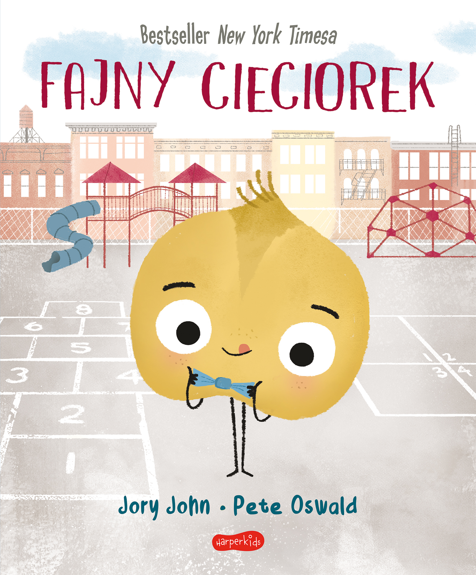 Okładka książki Fajny Cieciorek. Smaczna Banda i emocje HARPERKIDS