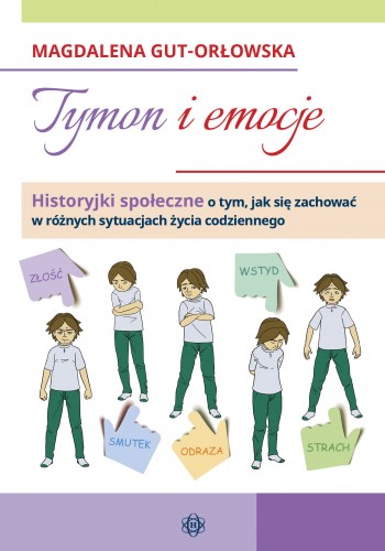 Okładka książki Tymon i emocje HARMONIA