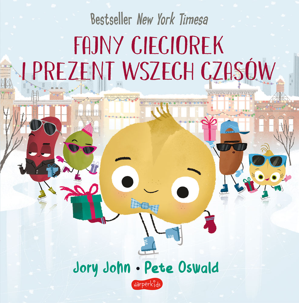 Okładka książki Fajny Cieciorek i prezent wszech czasów HARPERKIDS