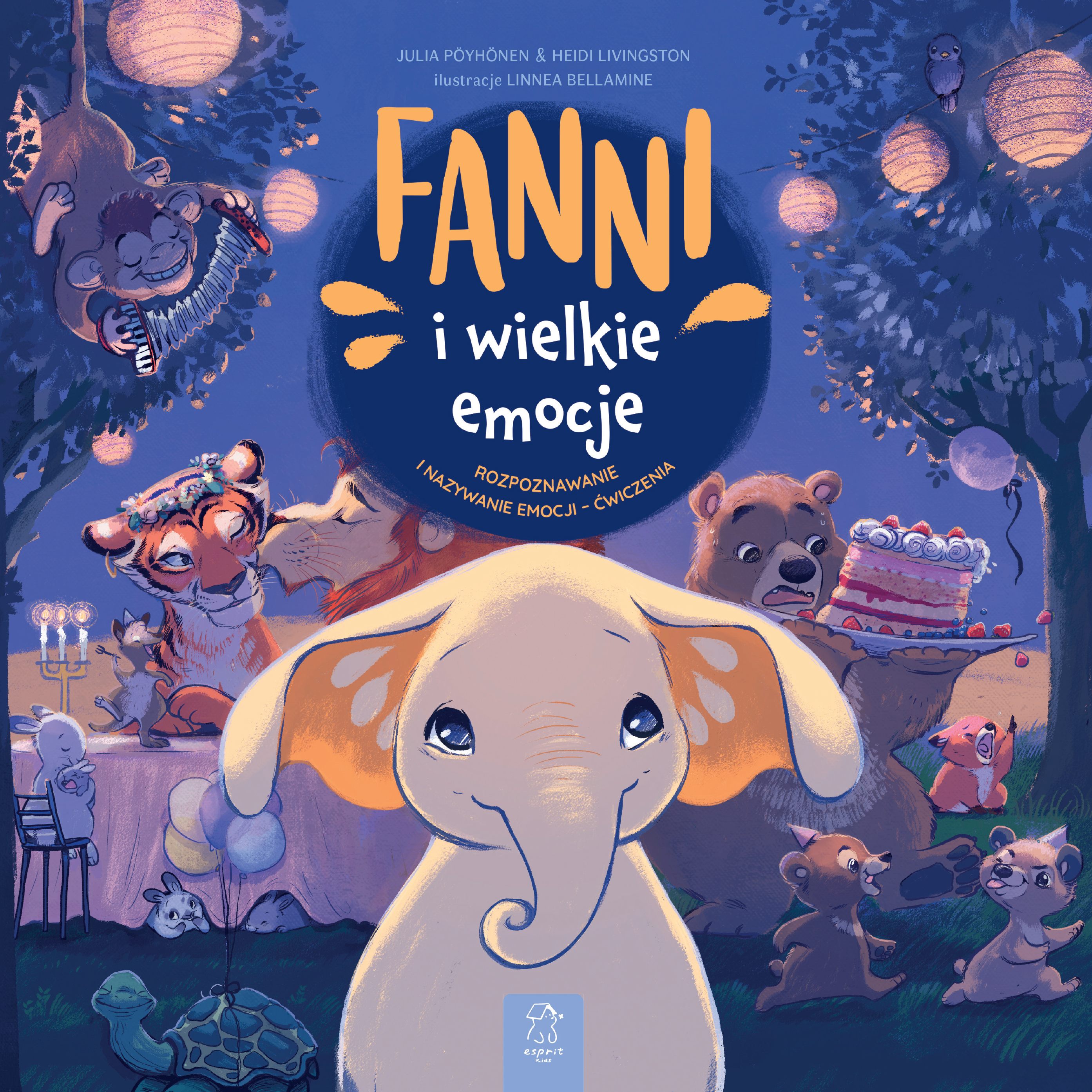 Okładka książki Fanni i wielkie emocje ESPRIT w formacie 23×23 cm