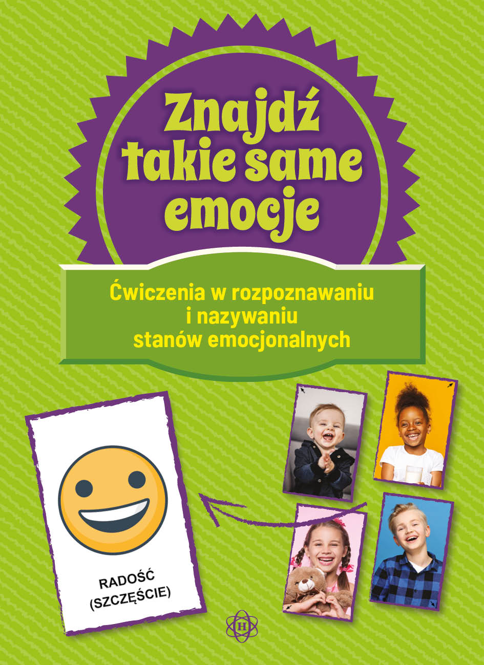 Zestaw edukacyjny Znajdź takie same emocje HARMONIA - karty do nauki rozpoznawania emocji