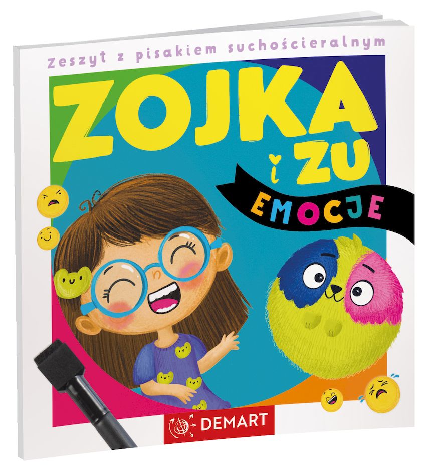 Zojka i Zu. eMOCje zeszyt edukacyjny o emocjach DEMART