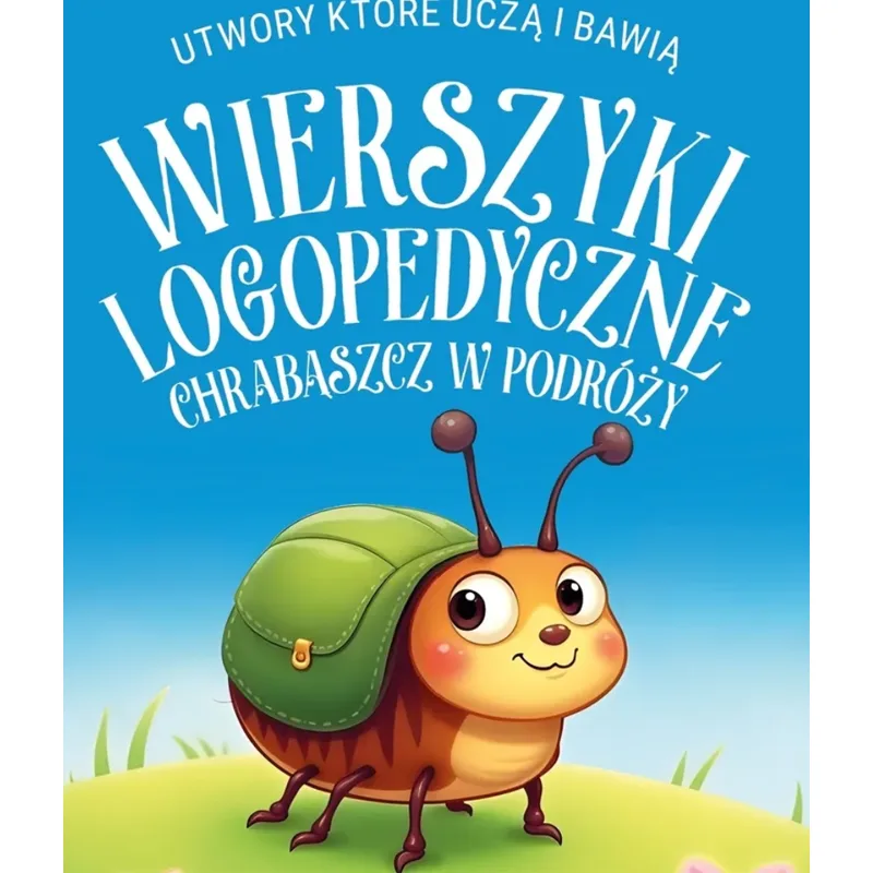 Ilustracja z książki Wierszyki logopedyczne Chrabąszcz w podróży