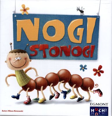 Plansza i elementy gry Nogi Stonogi EGMONT