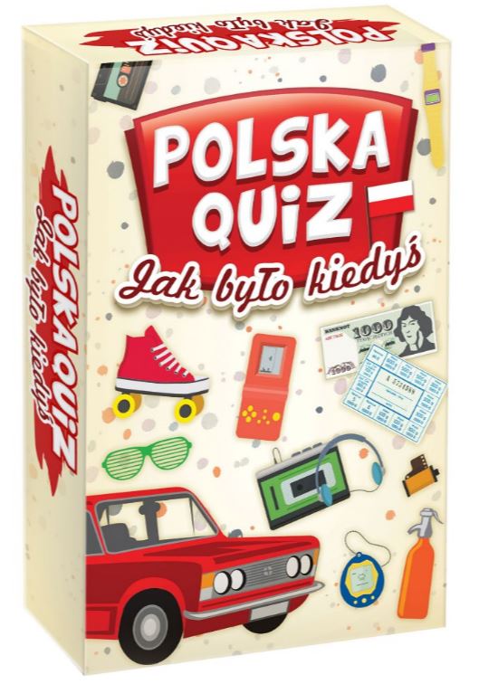 Gra Polska Quiz KANGUR - pudełko i karty do gry edukacyjnej