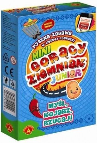 Gra Gorący Ziemniak Junior Mini - element gry z pionkami i planszą ALEXANDER