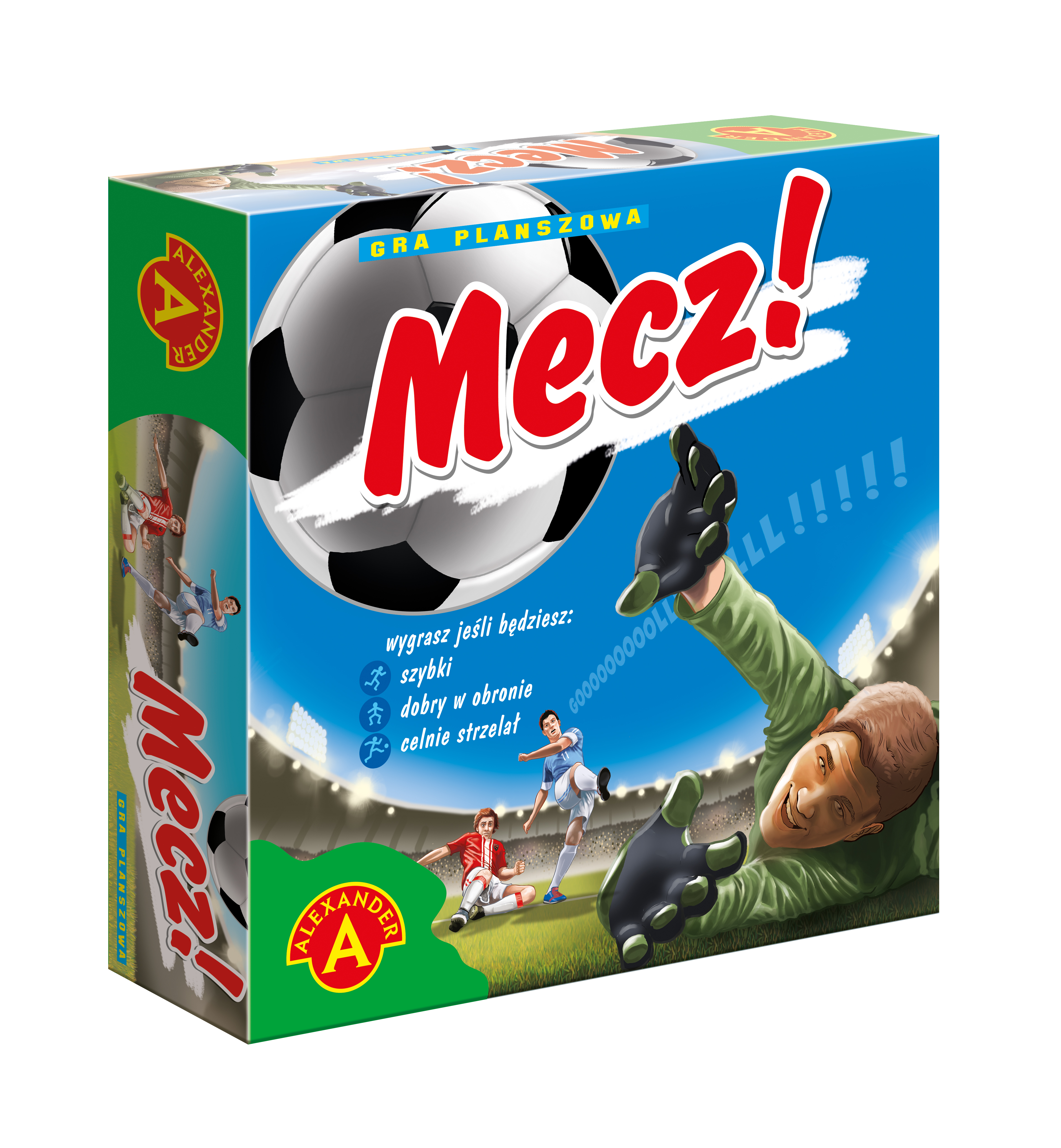 Gra planszowa Mecz Alexander - plansza i elementy do gry