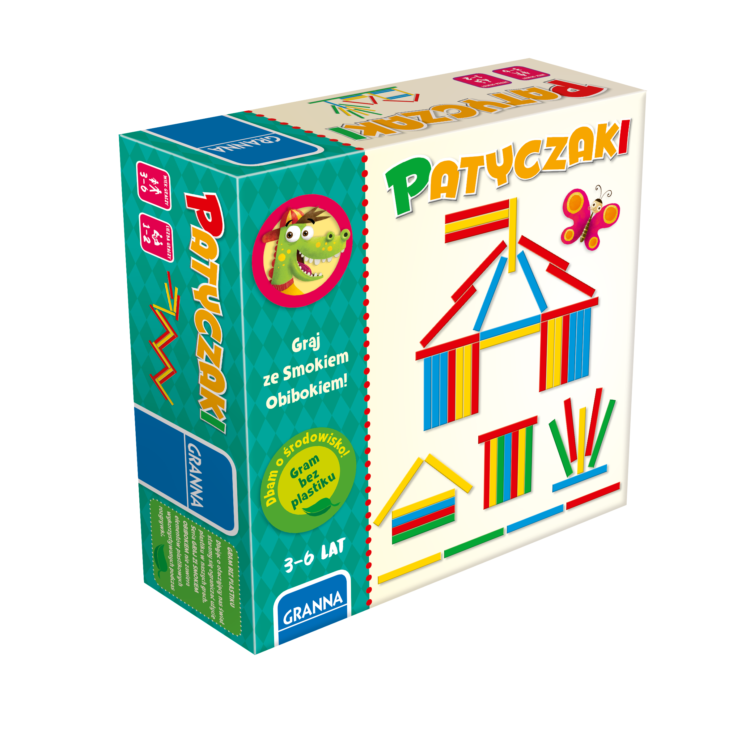 Gra Patyczaki edukacyjna dla dzieci GRANNA