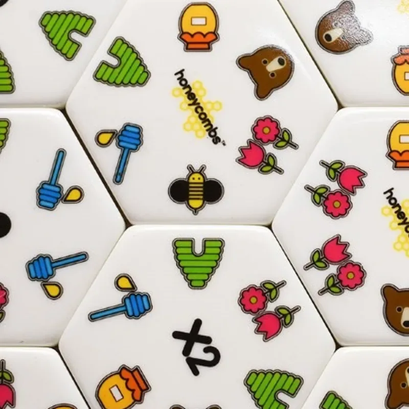 Sześciokątne płytki gry Honeycombs plastry miodu PIATNIK