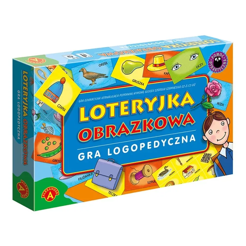 Gra Loteryjka obrazkowa logopedyczna ALEXANDER