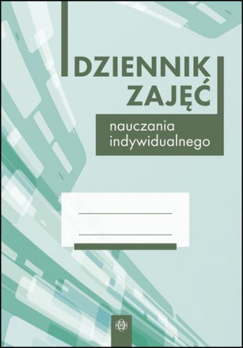 Dziennik zajęć nauczania indywidualnego HARMONIA w formacie A4