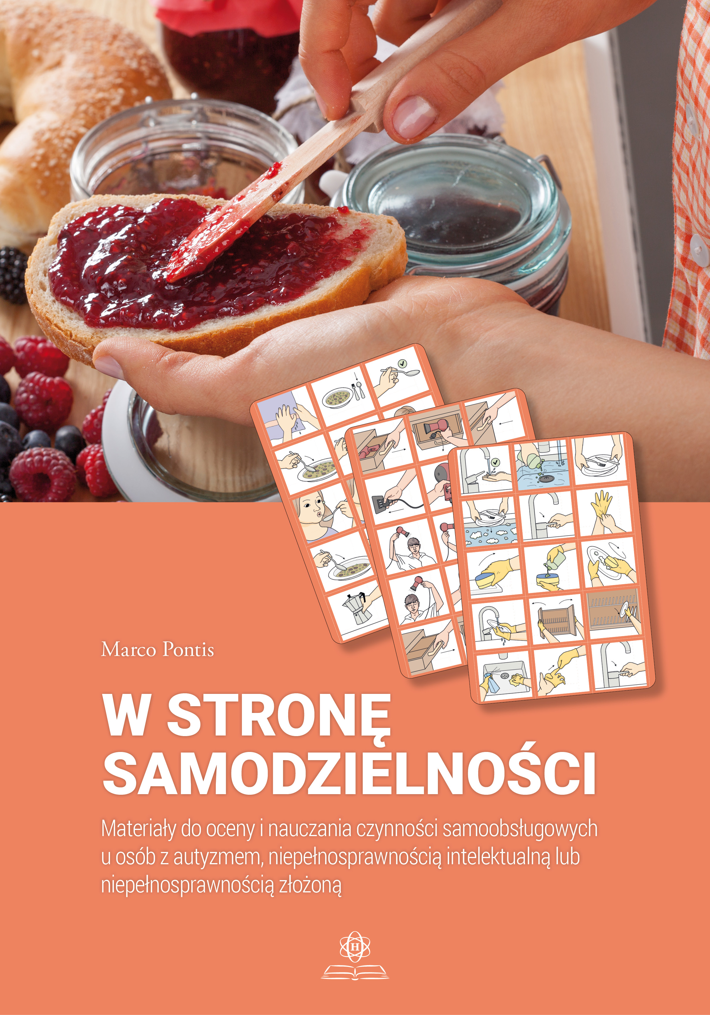 Okładka książki W stronę samodzielności Marco Pontisa wydawnictwa HARMONIA