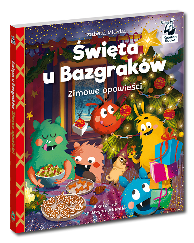 Okładka książki Święta u Bazgraków. Zimowe opowieści EDGARD