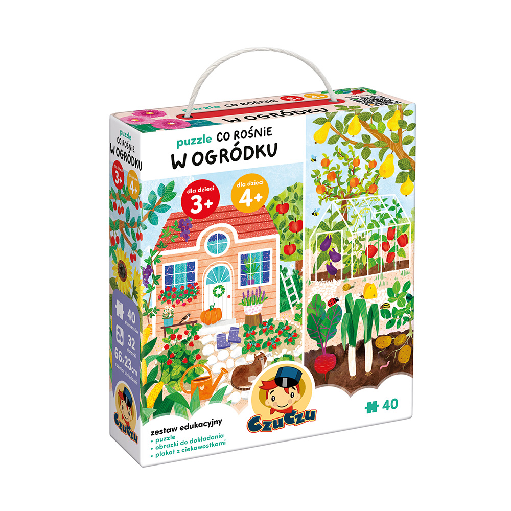 Puzzle Co rośnie w ogródku CzuCzu - widok układanki