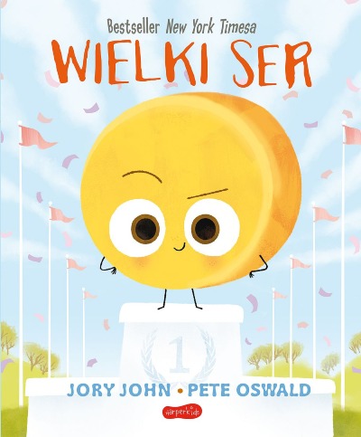 Okładka książki Wielki Ser. Smaczna Banda i emocje HARPERKIDS