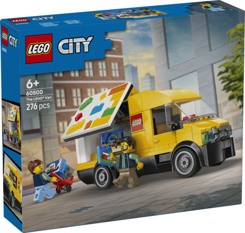 LEGO City Furgonetka 60500 jaskrawożółta furgonetka z zestawu LEGO®