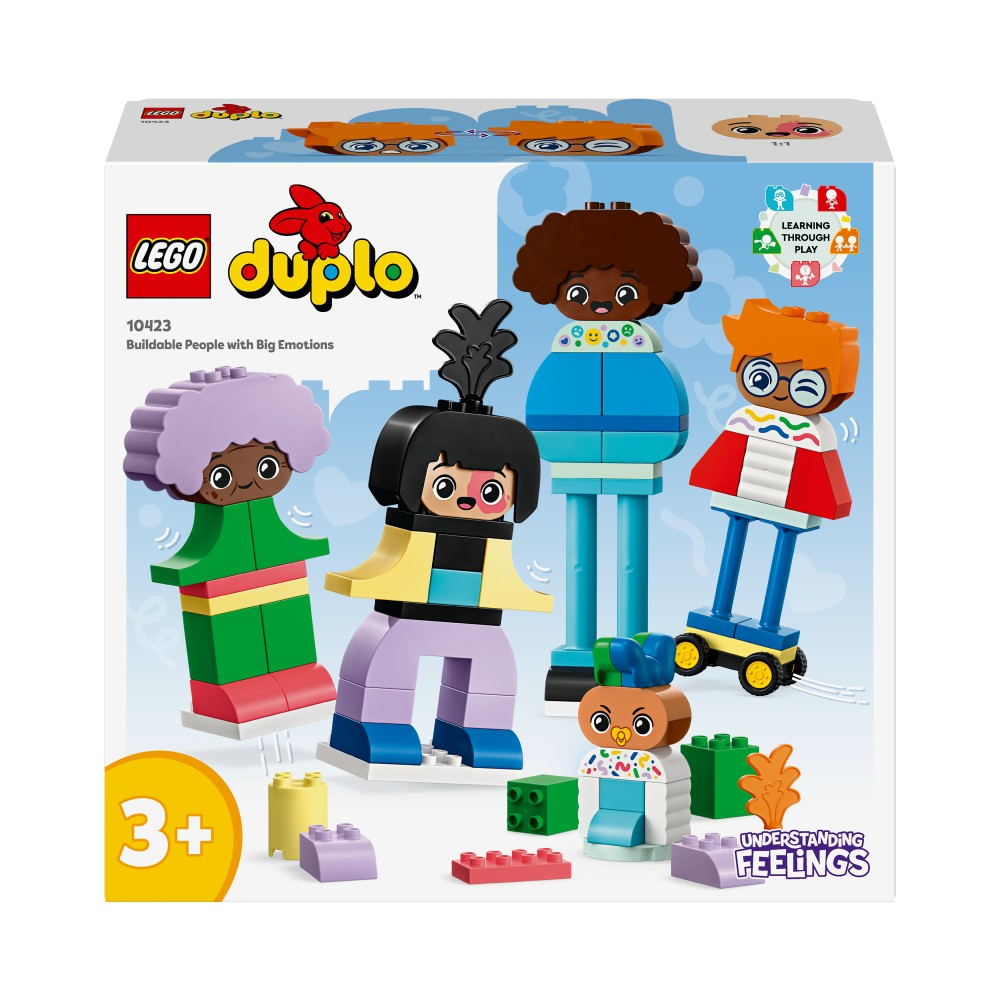 LEGO Duplo Ludziki z emocjami 10423 zestaw kreatywny LEGO® dla dzieci od 3 lat
