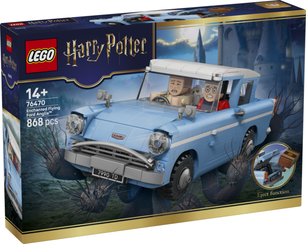 LEGO Harry Potter Zaczarowany latający Ford Anglia 76470 model z 868 elementów od LEGO®