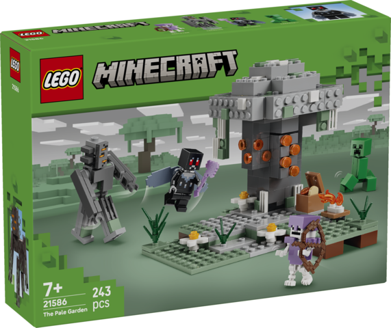 LEGO Minecraft Blady Ogród 21586 z funkcjonalnym drzewem i minifigurkami