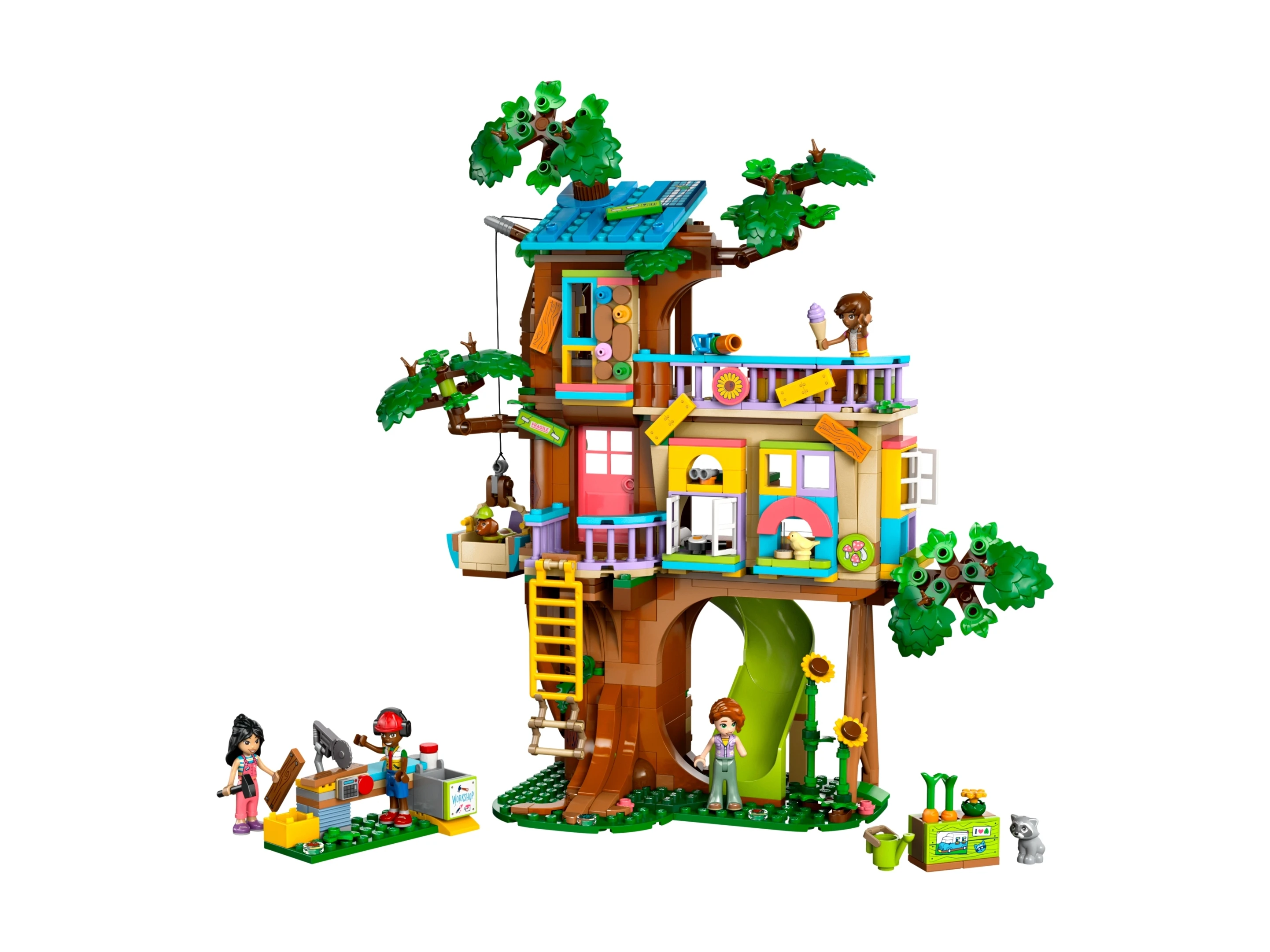 Zestaw LEGO Friends 42652 z minilaleczkami i zwierzętami podczas zabawy
