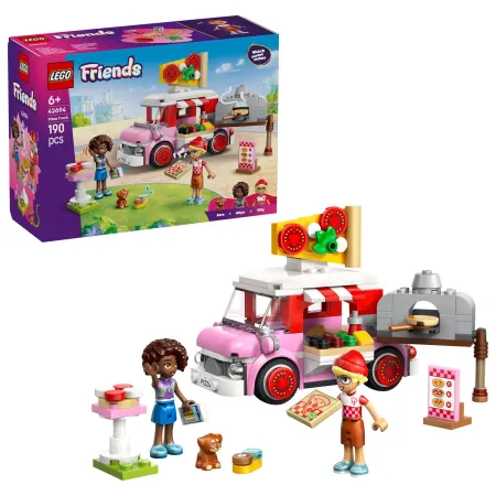 Zestaw LEGO Friends 42694 furgonetka z pizzą z minilaleczkami i akcesoriami