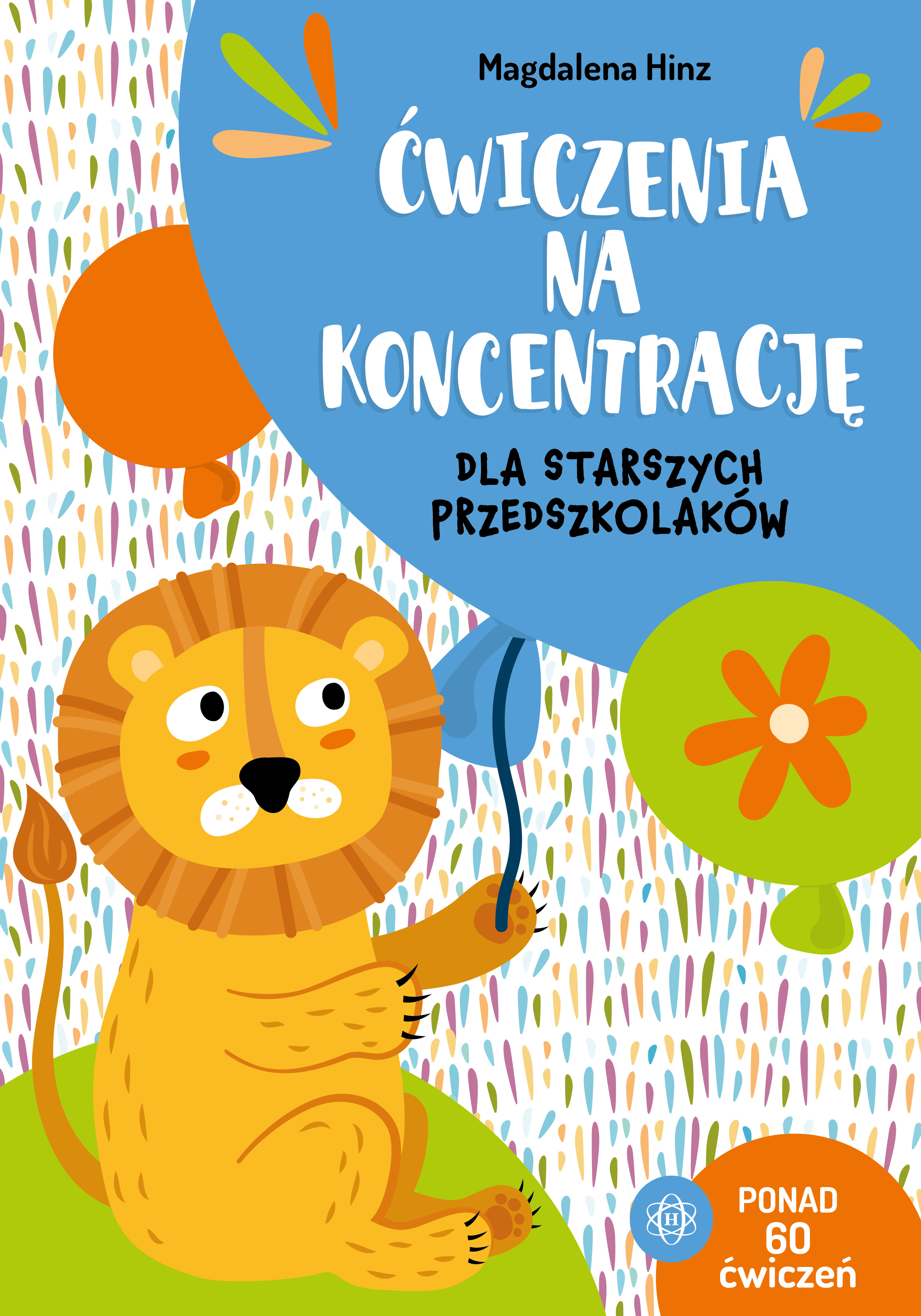 Blok ćwiczeń na koncentrację dla starszych przedszkolaków HARMONIA, okładka