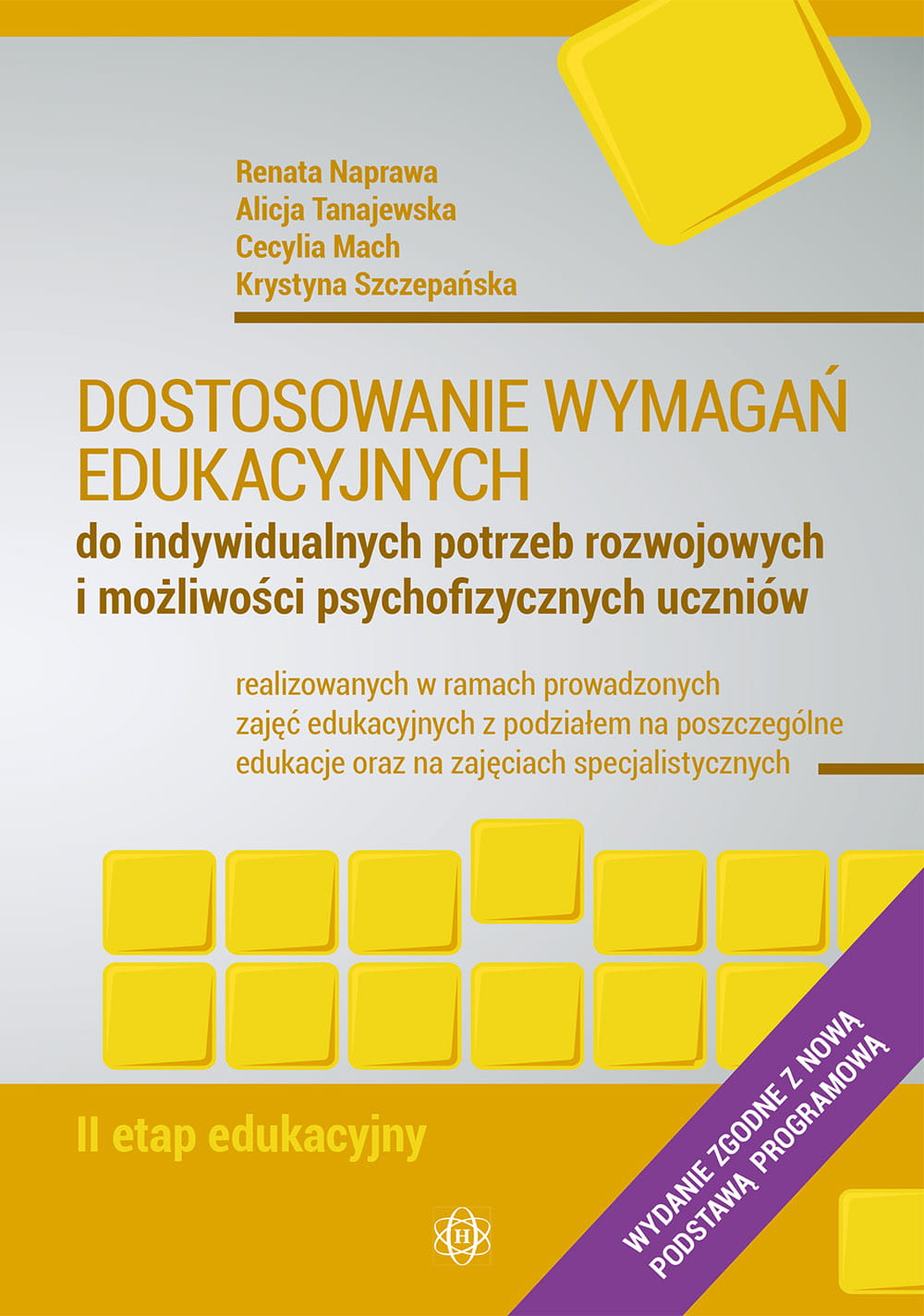 Publikacja Dostosowanie wymagań edukacyjnych II etap edukacyjny HARMONIA okładka książki