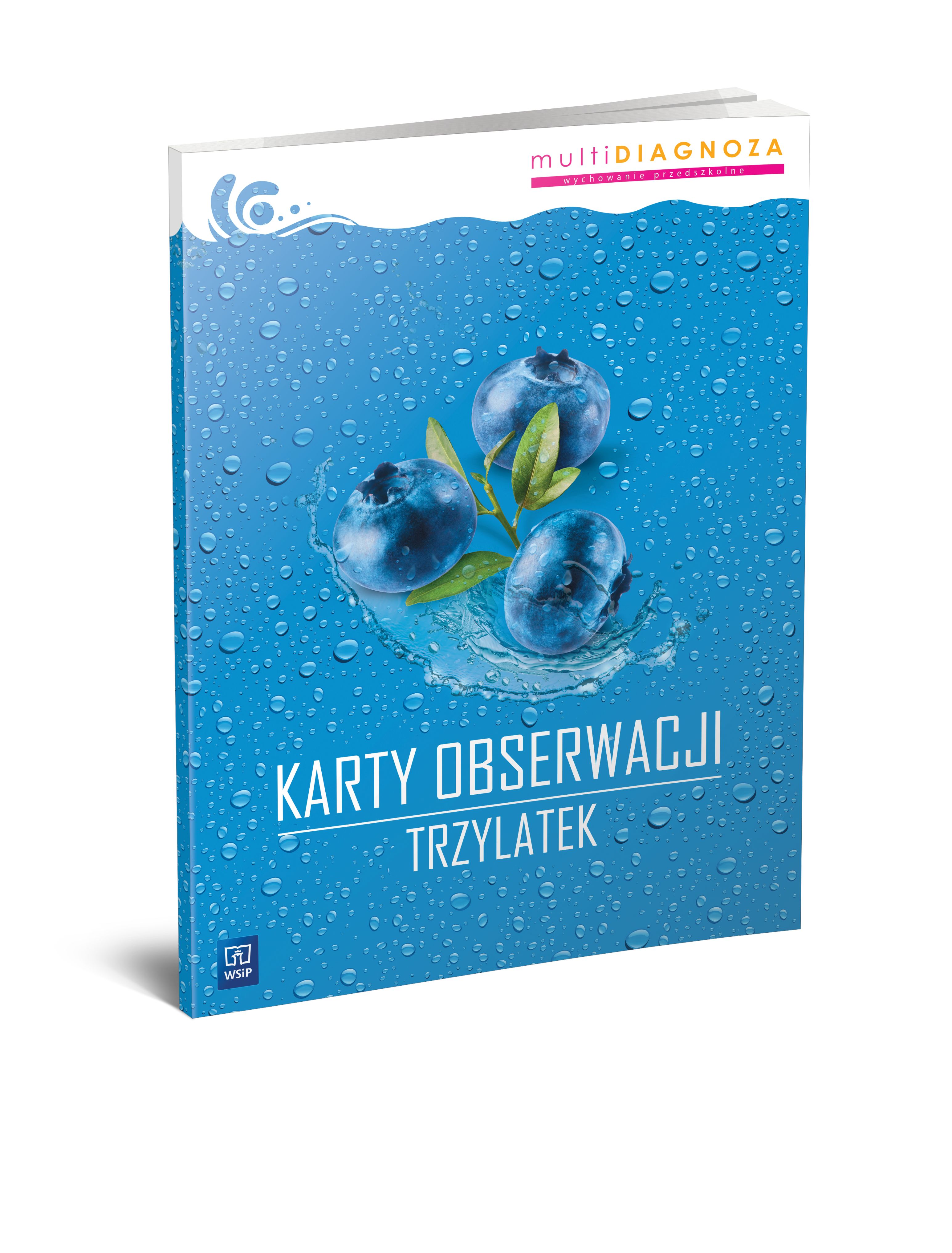Multidiagnoza karty obserwacji trzylatek WSIP PODRĘCZNIKI - widok okładki publikacji