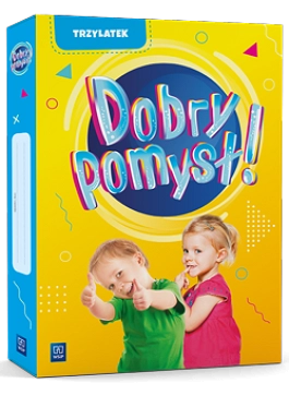 Pakiet Dobry pomysł! Trzylatek WSIP PODRĘCZNIKI - komplet materiałów edukacyjnych dla przedszkolaków