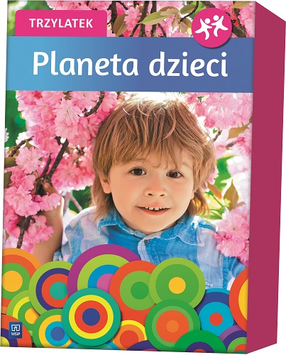 Planeta dzieci Box Trzylatek WSIP PODRĘCZNIKI - komplet materiałów edukacyjnych dla trzylatków