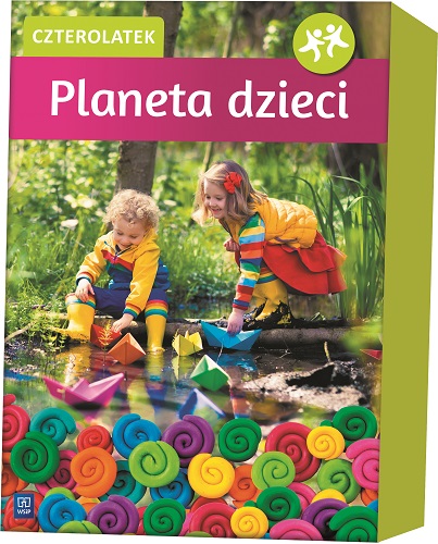 Planeta dzieci Box Czterolatek WSIP PODRĘCZNIKI — komplet edukacyjny dla czterolatków