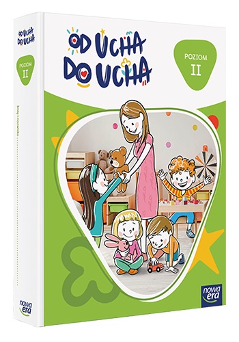Zestaw edukacyjny Od ucha do ucha poziom 2 dla 4-latków wydawnictwa Nowa Era