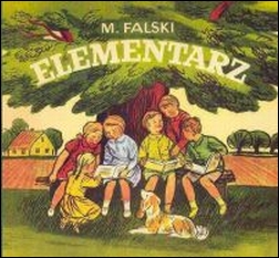 Reprint Elementarza Mariana Falskiego z 1971 roku, twarda oprawa WSIP PODRĘCZNIKI
