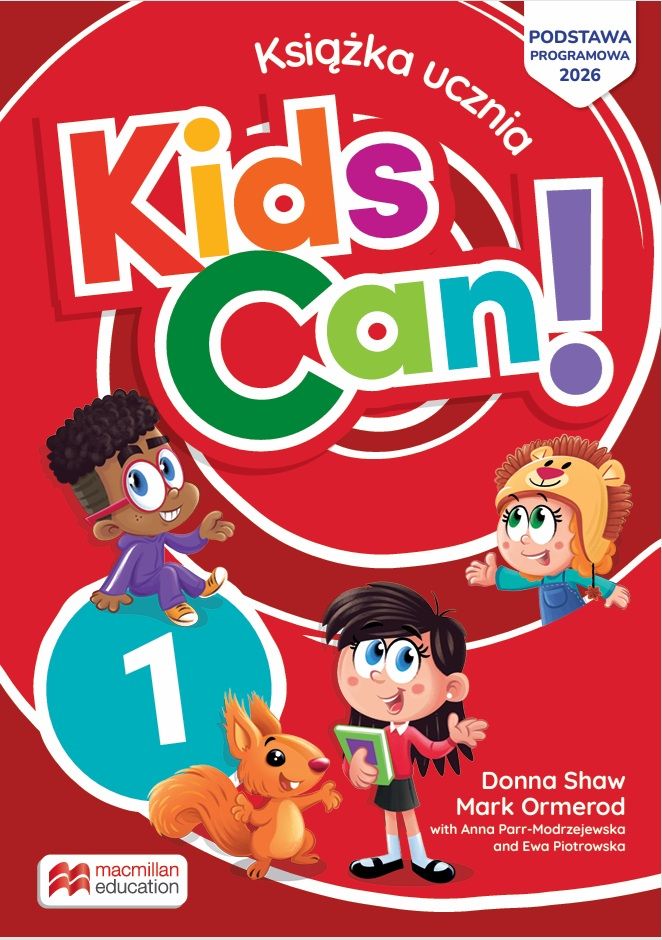 Podręcznik Kids Can update 1 Macmillan z miękką okładką i 104 stronami