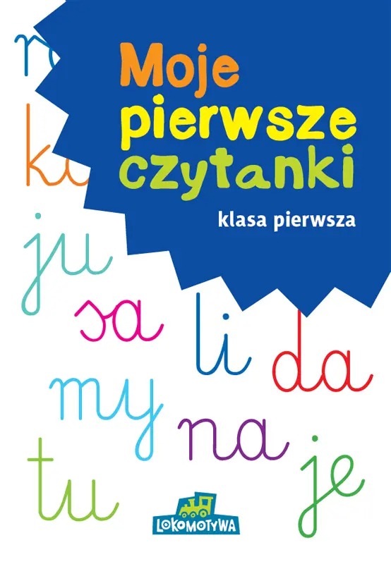 Okładka książki Lokomotywa 1 Moje pierwsze czytanki GDAŃSKIE WYDAWNICTWO OŚWIATOWE