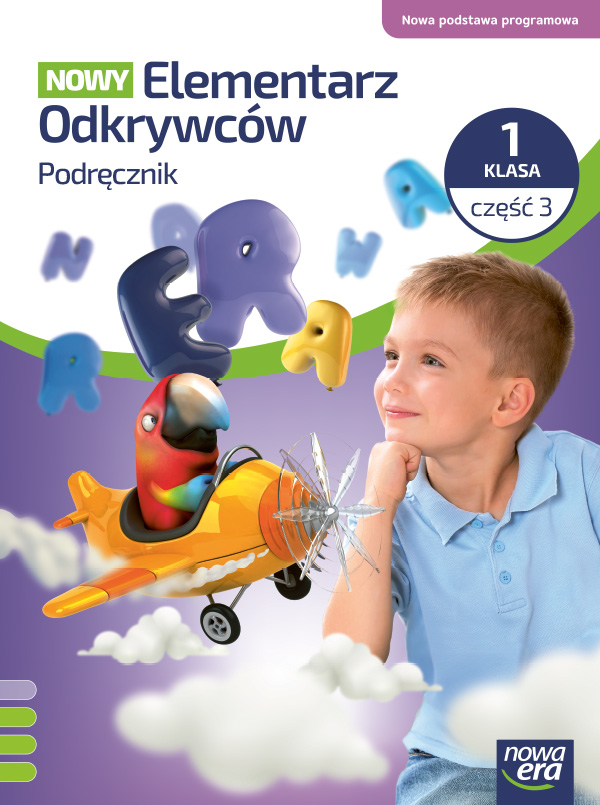 Podręcznik NOWY Elementarz Odkrywców klasa 1 część 3 wydawnictwa Nowa Era w miękkiej okładce