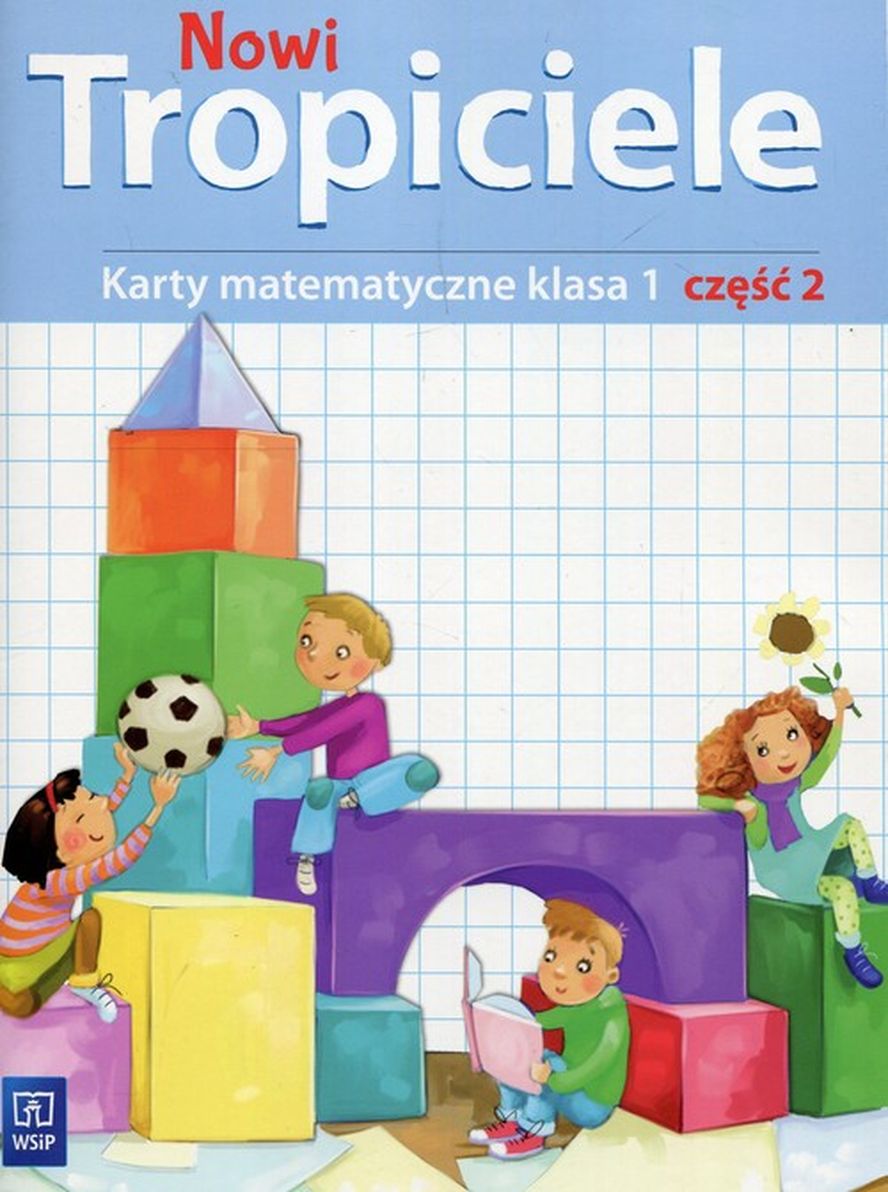 Karty matematyczne klasa 1 część 2 WSIP DOTACJA - zestaw ćwiczeń edukacyjnych dla dzieci