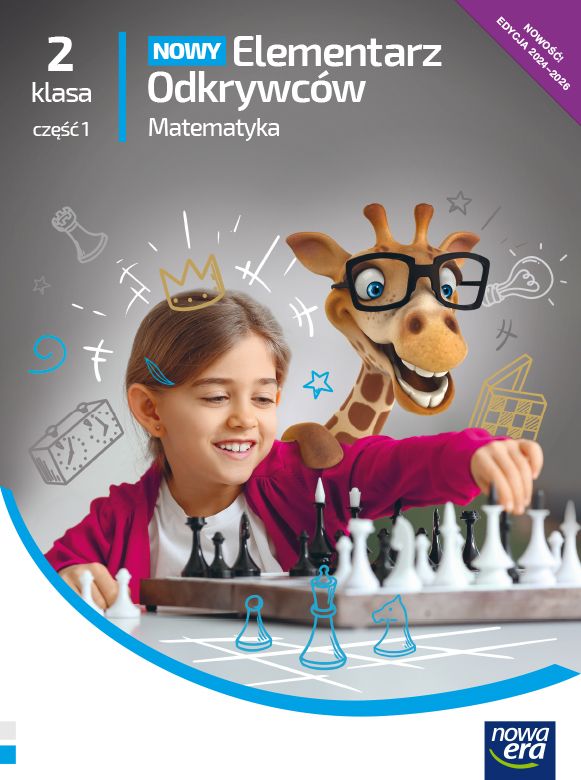 Podręcznik matematyczny Elementarz odkrywców NEON klasa 2 część 1 wydawnictwa Nowa Era w formacie 275x205x1 mm