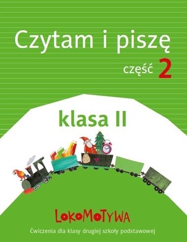 Podręcznik Lokomotywa 2 czytam i piszę GDAŃSKIE WYDAWNICTWO OŚWIATOWE okładka