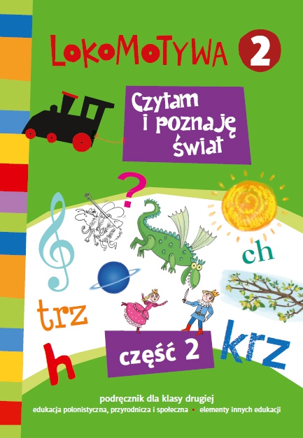 Podręcznik Lokomotywa 2 czytam i poznaję świat wydawnictwa GDAŃSKIE WYDAWNICTWO OŚWIATOWE